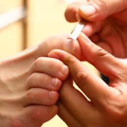 Pedicure and manicure session Jumeirah Dubai